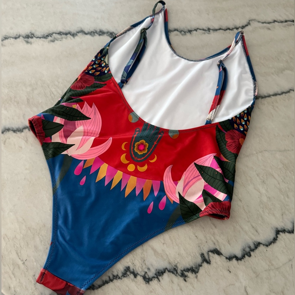 NWT Women one piece, Artist collab. - Picture 3 of 8